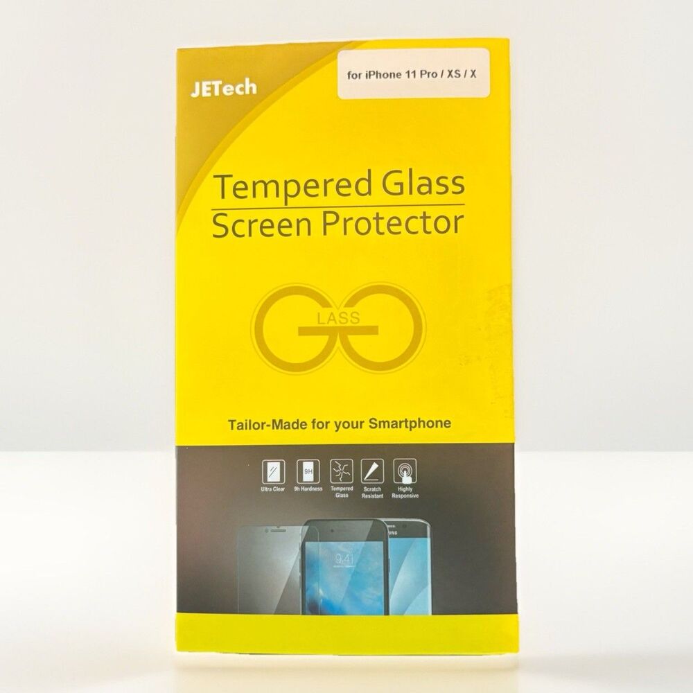 JETech Tempered Glass for iPhone 11 Pro / iPhone XS / iPhone X Screen Protector